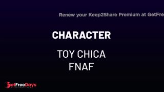 Fnaf toy Chica filled fanart timelapse-8