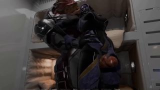Paranormal S pussy met her XXXL cock. Action Galaxy Hentai Game-3