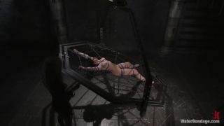 xxx clip 49 rubber femdom Waterbondage Exclusive! Aria Giovanni is here!, Scene 1, brunette on bdsm porn-0