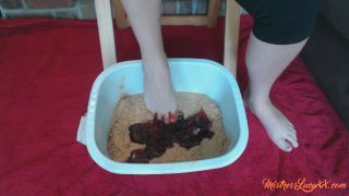 online video 4 Messy Foot Splosh on fetish porn cnc fetish-5