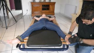 online clip 18 roselip femdom fetish porn | Sindy Is Tickled Topless Till She Pees Her Pants | submissive-9