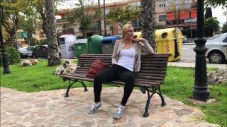 Ivy RosesCum Soaked Leggings In Public-1