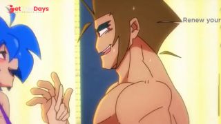 Sex In The Changing Room At Gym  ANIME -1