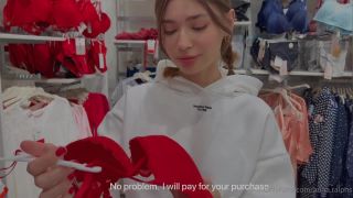 Sex In The Fitting Room Of A Lingerie Store.-6