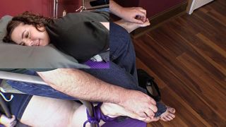 online porn video 41 Tied to Chair Tickle Time! MF on feet porn nina elle foot fetish-3