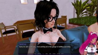 Hd Porn VTuber LewdNeko Plays Harem Hotel Part 48-4