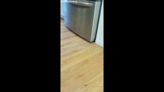 Ursula Andreia aka fantasymilfursula flashes her pussy while teasing in a bathrobe in the kitchen in this OnlyFans video  onlyfans video URSULA ANDREIA-2