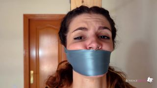 Burglar Girl Mummified in a Suitcase-1