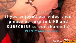 AMAZING Post Orgasm PULSATING Cum In Mouth She KEEPS SUCKING-9