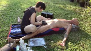 Balls Mistress Adeline starring in video ‘3hree being my pet hedgehog’ (Femdom porn)-2