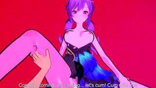 Wet Waifus - Keqing Invites you to a Love Hotel to Fuck you Senseless - Genshin Impact-9