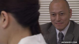 Noeru Mitsushima fucked by boss for her job!!!-0