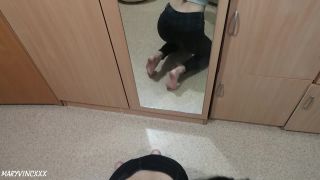 [Amateur] Fucked my girlfriend's Nerdy Roommate in a College Dorm - MaryVincXXX-0