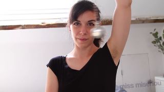 ﻿Miss Miserlou - Mesmerized by My Hairy Armpits (Armpits Porn) (Fetish porn)-1