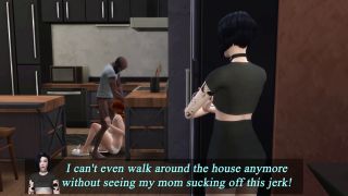 Stepmother & Stepdaughter Get Used By Filthy Homeless  Part 3  DDSims-1