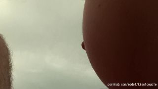 Cumshot On Tits On A Public Beach, Close To A Voyeur 1080p-3