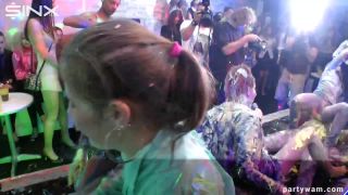 [Allwam] Clothed Girls On Stage Get Super Messy-5