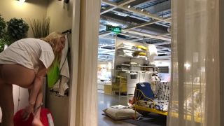xxx video 14 IviRoses Exhibitionist Public Nudity – Risky IKEA anal dildo barefoot | dildo fuck | public femdom brat-7