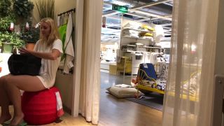 xxx video 14 IviRoses Exhibitionist Public Nudity – Risky IKEA anal dildo barefoot | dildo fuck | public femdom brat-8