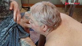 [GetFreeDays.com] mother-in-law gives a deep blowjob and gets a portion of cum in her throat Adult Stream July 2023-5