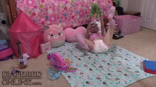 Diaperedonline2Samara Samara Pacifier and Toys in Nursery-5