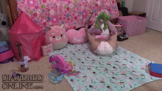 Diaperedonline2Samara Samara Pacifier and Toys in Nursery-6