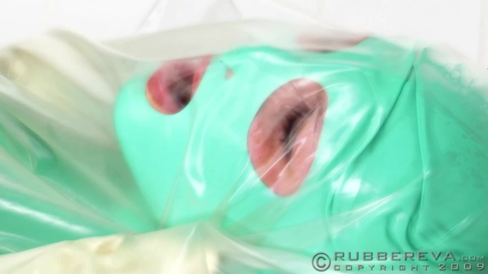 2009 Rubber Re-Breather Plastic Vac-Sack Orgasm Part 06.