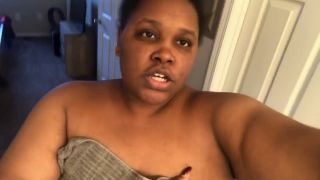 Ms Trina Foxx - Mistress Trina Foxx makes her Beta Male sissy boy licks her big ass because he is a small dick loser-1