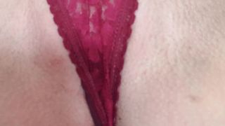 WettyGirl66CUMMING IN MY LACE PANTIES!-0