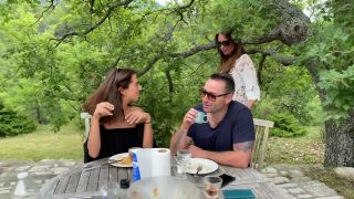 Anissa Kate And Megane Lopez - Outdoor Threesome With Mike Angelo - Teen-0