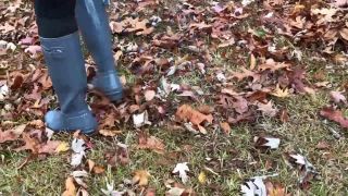 Pt 2 BuddahsPlayground - Pregnant In Rain Boots-7