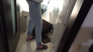 Han Duty Spanking F050《模仿夏秋》（东京桔）含花絮-8
