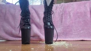 Pt 1 Anya Ivanovna - Domme Crushing Piggy Food-5