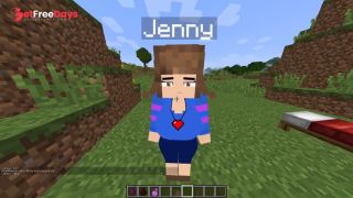 Frisk Big sexy ass hentai minecraft Jenny sex mod xhatihentai gameplay-1