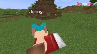 Frisk Big sexy ass hentai minecraft Jenny sex mod xhatihentai gameplay-5