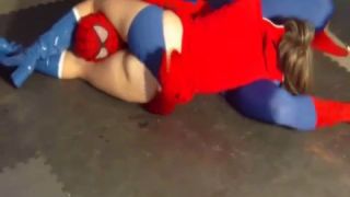 Movie title:Superheroine vs Superhero - Cosplay Spiderman.-9