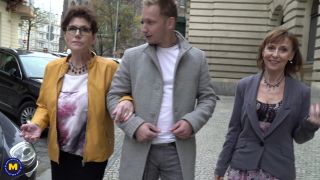 Danny (64) Ryanne (63) - Two mature sluts loving to share one lucky toy boy-7
