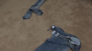 Rude Jeans - Bri Struggles to Get A Pair of Jeans On Only For The Jeans To Talk Back - SolesScreamExperience (SD 2024) New Porn-9