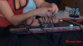 Cruel Femdom Estim Sounding Deep Electro Urethral Sound Cock Torture Ti-2