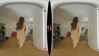 Busty VR Girl Invites You Into Her Changing Room For A Sexy Striptease-3