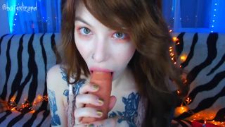 007 Hot Tattoed Babe Striptease and Sucking Dick ASMR 纹身萌妹子裸舞 Elisabeth Weir | asmr | teen -0