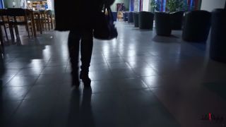 Julie Skyhigh, Pantyhose, Stockings, Leggings - 150204 walking in furs leather boots and jeans [foot fetish] Pantyhose-2