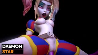 Pompini Harley Quinn cosplays ponmi to get fucked-0