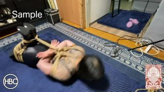 HBC X TBL; Mistress Chiaki Gags and Hogties Lady Hinako in Rope and Tickles her - (Fetish porn)-2