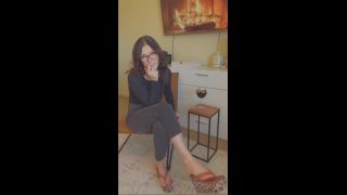 Petite Penelope - petitetootsies1124 () Petitetootsies - caught you staring at the restaurant while i dangled my wedges i confront you and almost 06-03-2022-5