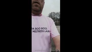 Miss Laura - mistresslaura11 () Mistresslaura - full clip matildas public outting dressed and collared for goddess 07-03-2019-4