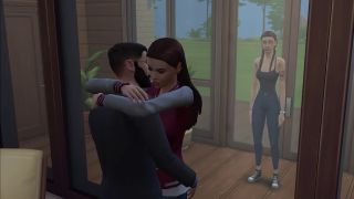 60Fps I fuck a voyeur girl and her hot friend at their house after the party in a strange sexual threesome-1