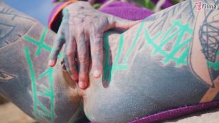 Dreadhead Horny HIPPIE Girl Gets ANAL Fuck Outdoors By Tattooed Dick  P-1