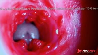 Juicy beautiful pussy squelches inside ASMR close-up inside the anus-1
