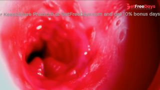 Juicy beautiful pussy squelches inside ASMR close-up inside the anus-6